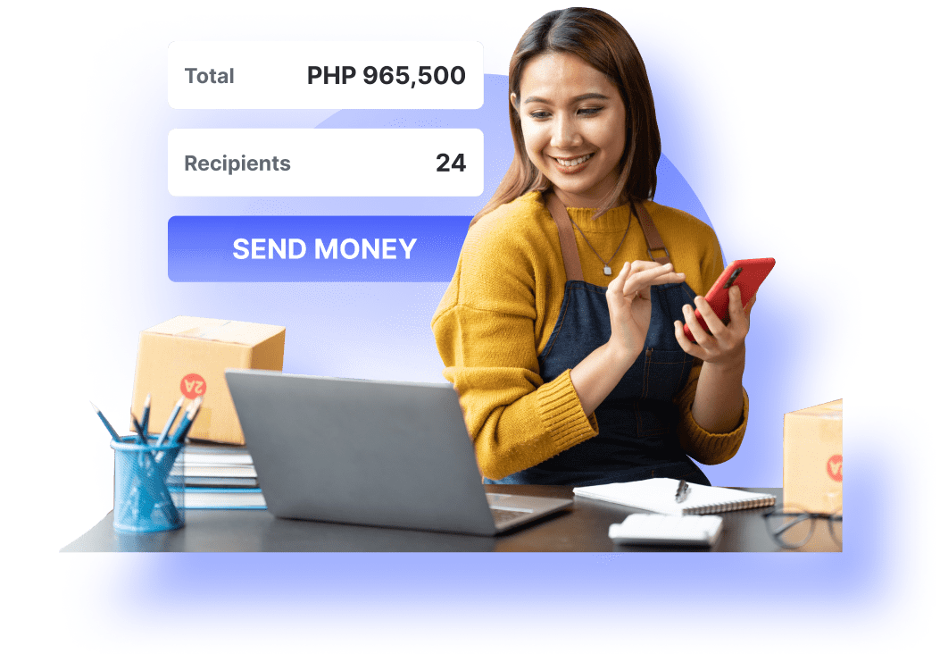 Send tens or hundreds of payouts in one click